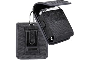BIIULHCI Handy Gürteltasche Gürtel Tasche für Motorola TPG2200/Airbus P8GR Tetra Pager für Swissphone Boss/Quattro/Hurricane/Res.Q/Quad x35/x15 TPL Birdy Slim,Handytasche Halterung Universal