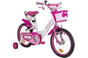 ACTIONBIKES MOTORS Actionbikes Vélo Enfant Daisy | 12, 16, 20 Pouces - Freins V-Brake - Garde-Boue AV. et Arr. - Pour Filles et Garçons