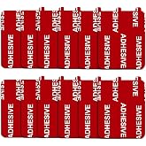 D.SKING 12 Adet 1,97 in&ccedil; x 1,55 in&ccedil; (40 x 50 mm) &Ccedil;ok Y&uuml;ksek Bond Yapışkan Değiştirme, &Ccedil;ift Taraflı Pedler G&ouml;sterge Paneli &Ouml;n 