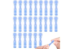 PUERFOCA 100 Pezzi Aghi Monouso per Acne, Punti Neri Rimozione, Strumento per la Rimozione Dell'acne, Ago per Brufoli, Ideale Per La Cura Della Pelle