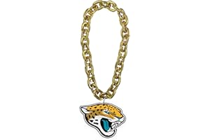 Aminco Jacksonville Jaguars NFL Team Fan Chain, Gold