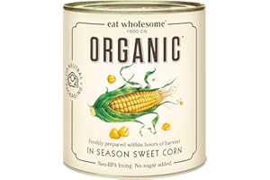 Eat Wholesome Organic in Season Sweetcorn 340g (Pack of 12)