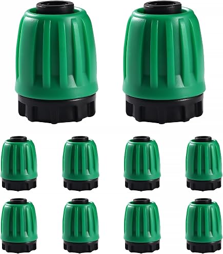 Lot De 100 Piquets De Fixation 9 Cm - Ancrage Au Sol Pour Tuyaux D'Arrosage, Filets, Câbles - Plastique Durable - 6