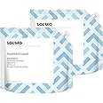 Amazon Brand - Solimo Liquid Handwash, Refill Pouch | Sea Minerals | 3 Litre | 1500 ml x 2 | Fights Germs | Ph-Balanced Formula | No Added Triclosan & Parabens