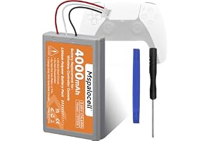 Mspalocell 4000mAh PS5 Controller Batteri för Sony PlayStation 5 LIP1708, PS5 Dual Sense Controller CFI-ZCT1J CFI-ZCT1W, PS5 Batteri 1 stycken