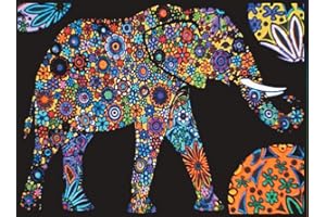 Colorvelvet L089 - Elefante Disegno, 47 x 35 cm