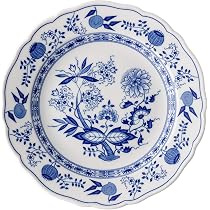 Hutschenreuther Butterdose Zwiebelmuster, 250 G, Blau – Spülmaschinenfest