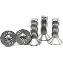 Viti A Testa Svasata M3 DIN 7991 – Acciaio Inox A2 – Esagono Incassato – NormReich – 20 Pezzi - Foto 3