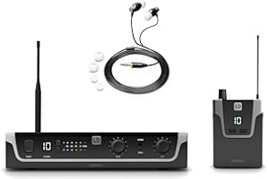 LD Systems U308 IEM HP - Sistema de monitorización en oído con auriculares - 863 - 865 MHz + 823 - 832 MHz