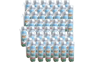DSTOCK60 - Lot de 48 mousses expansives Manuelles - 500 ml - Mousse polyuréthane professionnelle manuelle - Isole, colle et rebouche - Extérieur et intérieur
