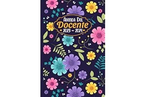 Agenda Del Docente 2023-2024: Giornaliera per gli Insegnanti | questo organizzatore scolastico, ideale Registro del Professore per l'anno