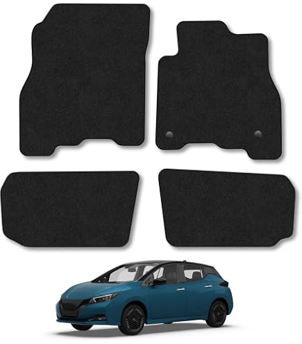 AUTO-STYLE Set Di Tappetini In Tessuto Per Nissan Leaf 2013-2017 - Su Misura - 4