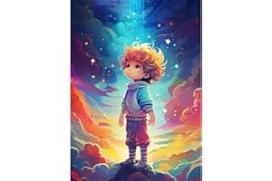 DIUJHUUY Cartoon boy 5D Diamond Painting Kits,Digital Drawing Kits,Diamond Art Accessories,DIY Arts Craft Supply for Adults,Children's Beginners, Home Wall Decoration Gifts - 30x40cm