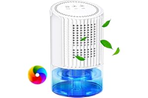 BEEWIN Dehumidifiers for Home - Dehumidifier for Bedroom with Auto Defrost Function, 35oz Small Dehumidifier with 2 Working Modes,Smart Auto-Off,Ultra Quiet for Wardrobe,Bathroom,Basement,Kitchen - White