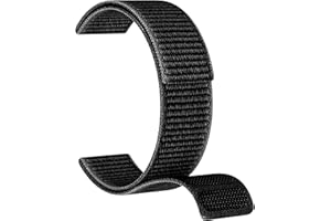 MYSNBKN Bracelet nylon auto grippant pour Fenix 8 47mm/Fenix 7 Pro/Fenix 7/Fenix 6/Fenix 6 Pro/Fenix 5/Fenix 5 Plus, 22MM Quick Dry Ultralight Sport Wrist Strap pour Forerunner 965/955/945/935