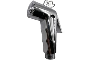 Glac Store® Alcachofa de ducha con botón de palanca cromada para bote de barco, caravana, caravana, náutica