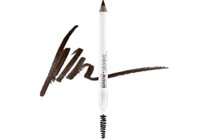 Wet n Wild, Brow-Sessive Brow Pencil, Ögonbrynspenna med Dubbla Ändar och Ögonbrynsborste för Tunna och Tjocka Ögonbryn, Naturlig Formula, Byggbar Färgdefinition, i Nyansen