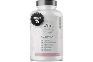 CYB Complete Your Body Vitamines A-Z - Formule pour femmes, 365 comprimés
