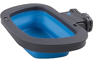 Dexas Collapsible Kennel Bowl Large Pro Blue