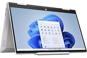 HP Pavilion x360 14-dy0003sl, Intel Core i3-1125G4, RAM 8GB DDR4, SSD 256GB, Display 14" Touch IPS FHD, Intel UHD, Audio B&O, Penna Inclusa, Windows 11 Modalità S, Argento