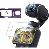 Coverzone DJI Osmo Pocket 3/4 ile Uyumlu Temperli Cam Koruyucu | 9H Sertlik, AR Yansıma &Ouml;nleyici, AF Oleofobik Kaplama, HD G&ouml;