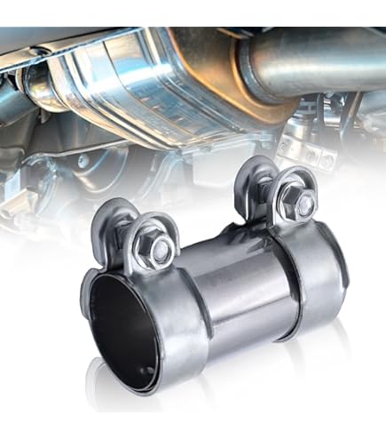 4PCS 4" Inch Stainless Steel Butt Joint Band Exhaust Clamp Sleeve Coupler T304 E