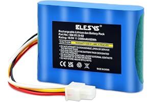 BLESYS 3500mAh Mähroboter Akku für Husqvarna Automower 310 315 315X Ersatzakku Modell 584 85 28-02 Kompatible mit Gardena Sileno City 250 500 R100Li Sileno+ R130Li R160Li Rasenroboter [18,5V 65Wh]