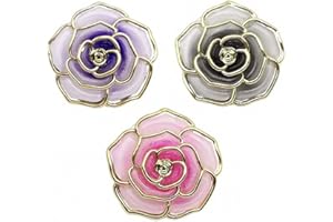 ULALAZA 3Pcs Fashion Purse Foldable Hook Anti-Slip Portable Folding Handbag Table Hangers Holder Bag Storage Decor Gift for Women Girls