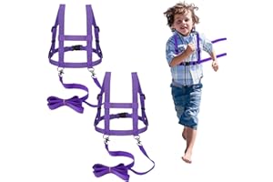 YushengTai 2 Stück Pferdeleine zum Spielen für Kinder, Pferdegeschirr Kinder, Kind Leine Größenverstellbar Verstellbares, Rollenspiel Zubehör für Mädchen Jungen