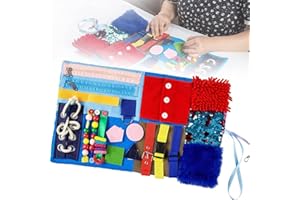 NEWFUN Giochi per Anziani con Alzheimer,Coperta Sensoriale per Alzheimer,coperta per anziani affetti da demenza e mani professionali affette da demenza, Per le Persone Affette da Alzheimer, Demenza, Asperger