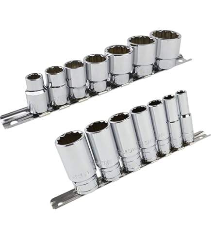 British Whitworth BSW Lot De 10 Clés Mixtes 1/8-11/16 W