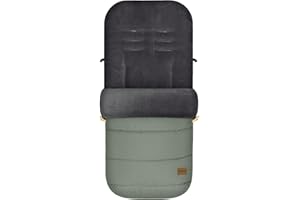 Fillikid Winterfußsack Lanin Exklusiv | Warmer Fußsack für Kinderwagen, Sportwagen & Buggy mit Anti-Rutschschutz | Kuscheliger Babyfusssack mitThermo-Fleece | Kinderfussack, Einschlagdecke