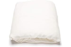 LinenMe Bettbezug 260 x 240 aus 100% Leinen - Deckenbezug, Bettdeckenbezug, Gewaschene Leinen Bettwäsche 260x240 cm - Aus Weiß
