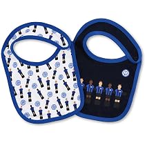 Interbaby Confezione Da 12 Bavaglini Per Neonato, 25x35 Cm, In Spugna Di Cotone Con Gomma, Unisex, Stampati Con Animaletti