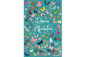 Rubrica Alfabetica: Organizzatore Alfabetico | Quaderno A5 con 4 pagine per ogni lettera | 108 pagine Contiene un posto dove scrivere la data su ogni pagina - 01