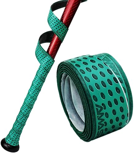 Alien Pros Bat Grip-Tape voor honkbal - 1.1 mm voorgesneden en Pro Feel Bat- tape - Vervanging voor oude honkbalknuppelgrip - Wikkel je knuppel in voor een Epic Home Run (2 grepen
