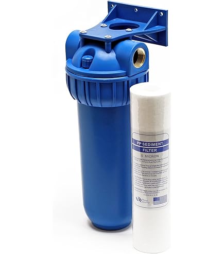 Naturewater NW-BR10B1 – Système Filtre Eau 1 étape 1/2 Pouce Avec Cartouche 10''