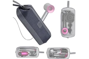 HONBOBO BUBM - Custodia da trasporto per asciugacapelli, bigodini, raddrizzatore Dyson