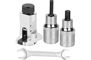 AUROBEST 4 Pezzi Strumento Rimozione Idraulico Ammortizzatore Auto, Alloggiamento per Cuscinetti Ruota Diffusore, Strumento Separatore, Spargitore Meccanico Universale per Smontaggio Cuscinetto Mozzo Sferico