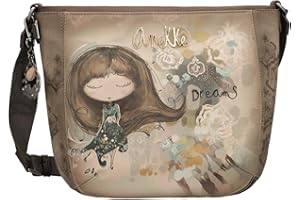 Anekke borsa a tracolla Real Oval Crossbody Bag Multicolor multicolore