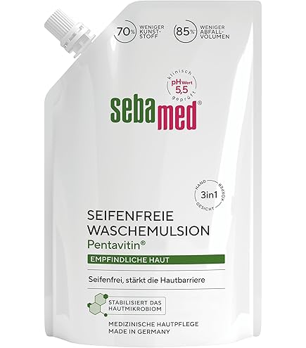 Sebamed Detergente Liquido Viso e Corpo, per Pelli Sensibili e  Intolleranti, pH 5.5, 1000ml : Amazon.it: Bellezza