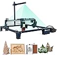 SCULPFUN S30 Pro Laser Engraving Machine with Automatic Air Assist and CAM500 Lightburn Camera, 10W Quad Laser Output Power, 0.005mm Engraving Accuracy Laser Engraver CNC Laser Cutter