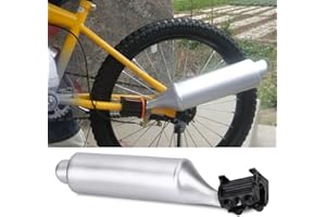REGUN Tubo di scarico per bicicletta, sistema audio turbo per moto, kit di schede audio per raggi per bicicletta, per raggi, per tubi turbo per bici per bici da 16-22 pollici