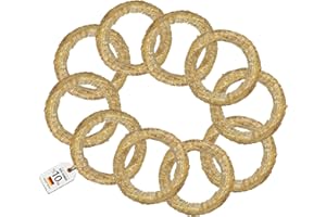AUTO-SCHMUCK SO EINFACH SO KREATIV Auto-SCHMUCK® Straw Wreath for Decoration (10, 30/5 cm)