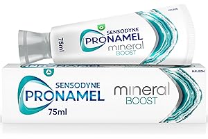 Sensodyne Pronamel Toothpaste Mineral Boost, Fluoride Toothpaste for Acid Weakened Enamel Repair, Peppermint Flavour, 75ml