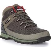 Timberland Tb0A1Qh Euro Sprint Wp Mid Hiker Khaki Men's Boots