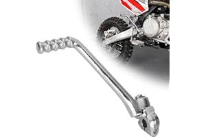 WEIYINGSI 16mm Levier de pédale de démarrage Compatible avec chinois 70cc 90cc 110cc 125cc yx 140cc 160cc ATOMIK CB CG 200cc 250cc Thumpstar Zongshen Lifan Pit Dirt Trail Bike