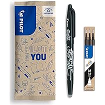 3 Penne Roller Pilot Frixion Ball Clicker - Cancellabili - Tratto 0.7 Mm - Colore Blu - Foto 3