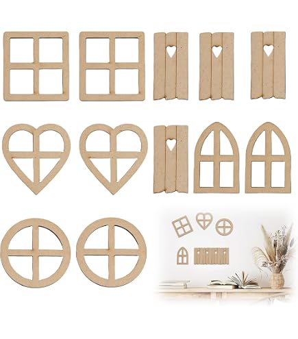 MINI FAIRY JARDIN Kit Bois Clôture DIY Terrarium Poupée Maison Décoration EUR 8,69 - FR