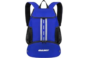 EULANT Mochila Futbol con Zapatillero,Impermeable Bolsa Deporte para Balonmano Voleibol Natación Entrenamiento Senderismo Campamento Compras Playa Escolar,Versión Básica